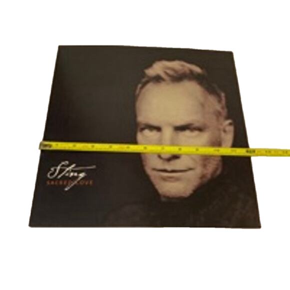 Sting Sacred Love 2003 Album Promo Poster 12x12 Vintage Music Art Print - Picture 3 of 4